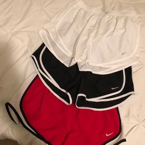 Nike dri-fit shorts (3 all together)